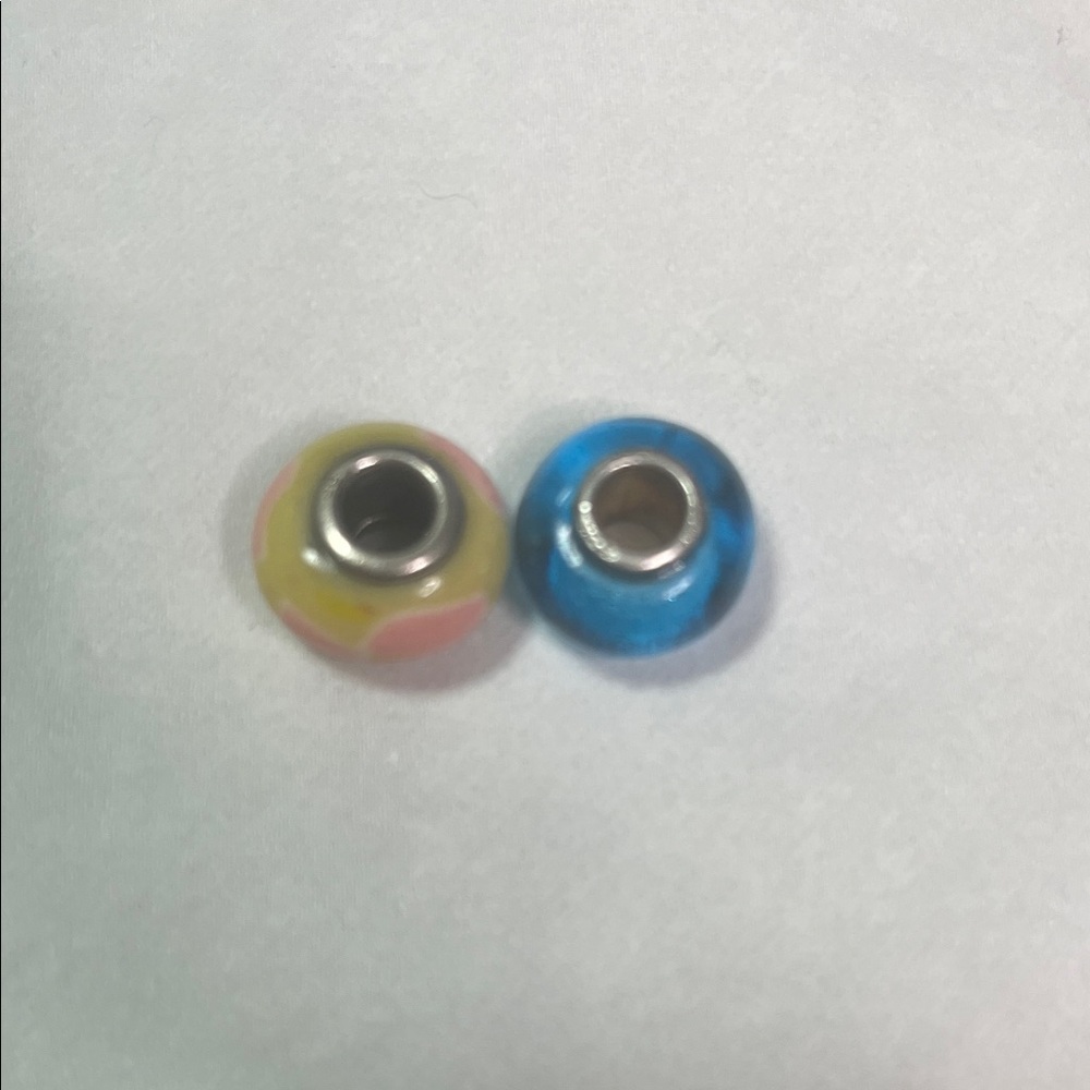 Colorful Glass Bracelet Style Beads